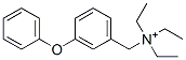 3-phenoxybenzyltriethylammonium Structure