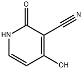 3-Cyano-1,2-dihydro-4-hydroxy-2-oxopyridine Struktur