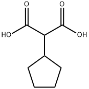 シクロペンチルマロン酸 化学構造式