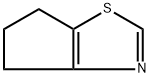 5,6-ジヒドロ-4H-シクロペンタ[D][1,3]チアゾール 化学構造式