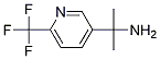 2-(6-(trifluoromethyl)pyridin-3-yl)propan-2-amine Structure