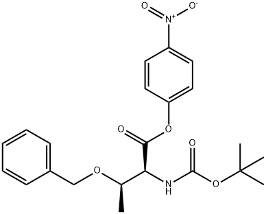 BOC-THR(BZL)-ONP Struktur