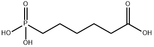 6-ホスホノヘキサン酸 化学構造式