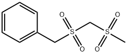 [[[(メチルスルホニル)メチル]スルホニル]メチル]ベンゼン 化学構造式