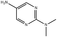 N2,N2-ジメチルピリミジン-2,5-ジアミン 化学構造式