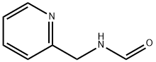 N-ピリジン-2-イルメチル-ホルムアミド 化学構造式