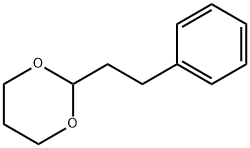 2-phenethyl-1,3-dioxane Struktur
