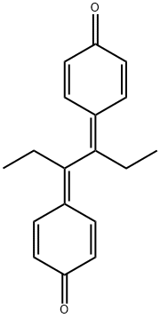 diethylstilbestrol quinone Struktur