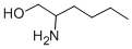 rac-(R*)-2-アミノ-1-ヘキサノール 化学構造式