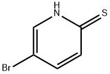 5-溴-2-巯基吡啶 结构式