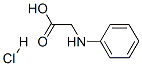N-フェニルグリシン・塩酸塩 化学構造式