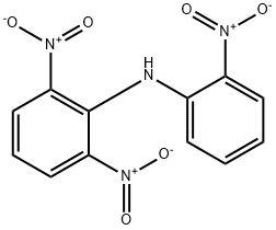 2,6-ジニトロ-N-(2-ニトロフェニル)ベンゼンアミン 化学構造式