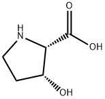 (2S,3R)-3-Hydroxyproline Structure