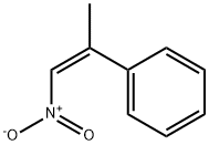 (Z)-α-メチル-β-ニトロスチレン 化学構造式