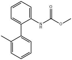 [2'-Methyl(1,1'-biphenyl)-2-yl]carbamic acid methyl ester Structure