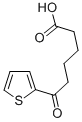 6-オキソ-6-(2-チエニル)ヘキサン酸 化学構造式