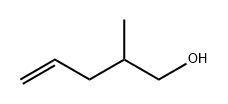 2-メチル-4-ペンテン-1-オール 化学構造式