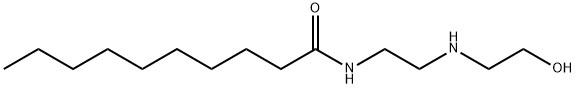 N-[2-[(2-hydroxyethyl)amino]ethyl]decan-1-amide Structure