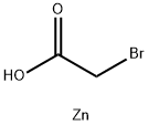 Bis(bromoacetic acid)zinc salt Structure