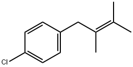 1-(2,3-Dimethyl-2-butenyl)-4-chlorobenzene Structure