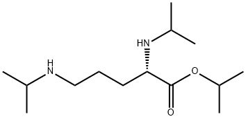 N2,N5-Bis(1-methylethyl)-L-ornithine 1-methylethyl ester Structure