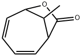 9-Methyl-7-oxabicyclo[4.2.1]nona-2,4-dien-8-one 结构式