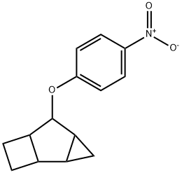 5-(4-Nitrophenoxy)tricyclo[4.2.0.02,4]octane Structure