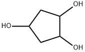 1α,2β,4α-シクロペンタントリオール 化学構造式