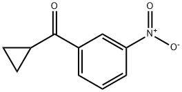 间硝基苯基环丙基酮 结构式