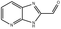 1H-イミダゾ[4,5-b]ピリジン-2-カルボアルデヒド 化学構造式