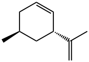 rel-5α*-メチル-3β*-(1-メチルエテニル)-1-シクロヘキセン 化学構造式