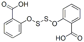 ペルチオビス[2-ヒドロキシ安息香酸] 化学構造式