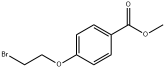 4-(2-ブロモエトキシ)安息香酸メチル 化学構造式