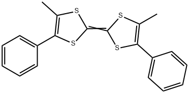 4,4'-ジメチル-5,5'-ジフェニルテトラチアフルバレン(CIS-,TRANS-混合物) 化学構造式