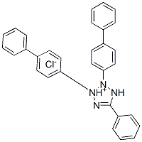 2,3-Di(4-biphenylyl)-5-phenyl-2H-tetrazolium chloride Structure
