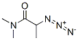 2-azido-N,N-dimethylpropionamide Structure