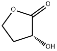 (R)-(+)-α-ヒドロキシ-γ-ブチロラクトン 化学構造式