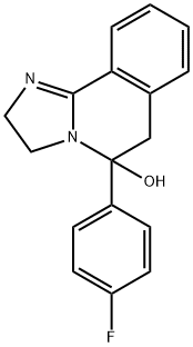 2,3,5,6-Tetrahydro-5-(4-fluorophenyl)imidazo[2,1-a]isoquinolin-5-ol Structure