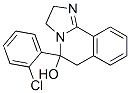 5-(2-クロロフェニル)-2,3,5,6-テトラヒドロイミダゾ[2,1-a]イソキノリン-5-オール 化学構造式
