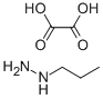 プロピルヒドラジン シュウ酸塩 化学構造式