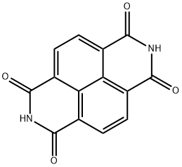 1,4,5,8-ナフタレンテトラカルボン酸ジイミド 化学構造式