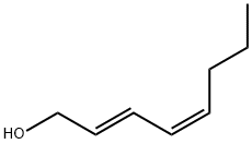 2,4-辛二烯-1-醇 结构式