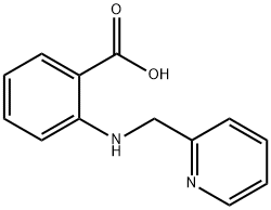 2-[(2-pyridinylmethyl)amino]benzoic acid Struktur
