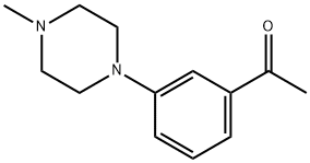 1-[3-(4-METHYL-PIPERAZIN-1-YL)-PHENYL]-ETHANONE Struktur