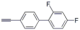 4'-Ethynyl-2,4-difluorobiphenyl Struktur