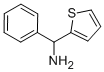 1-フェニル-1-(2-チエニル)メタンアミン 化学構造式
