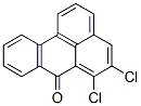 ジクロロ-7H-ベンゾ[de]アントラセン-7-オン 化学構造式