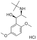 Butoxamine hydrochloride Struktur