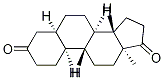 (5R,8R,9R,10S,13S,14S)-13-Methyldodecahydro-1H-cyclopenta[a]phenanthrene-3,17(2H,4H)-dione Struktur