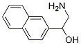2-アミノ-1-(2-ナフチル)-1-エタノール 化学構造式